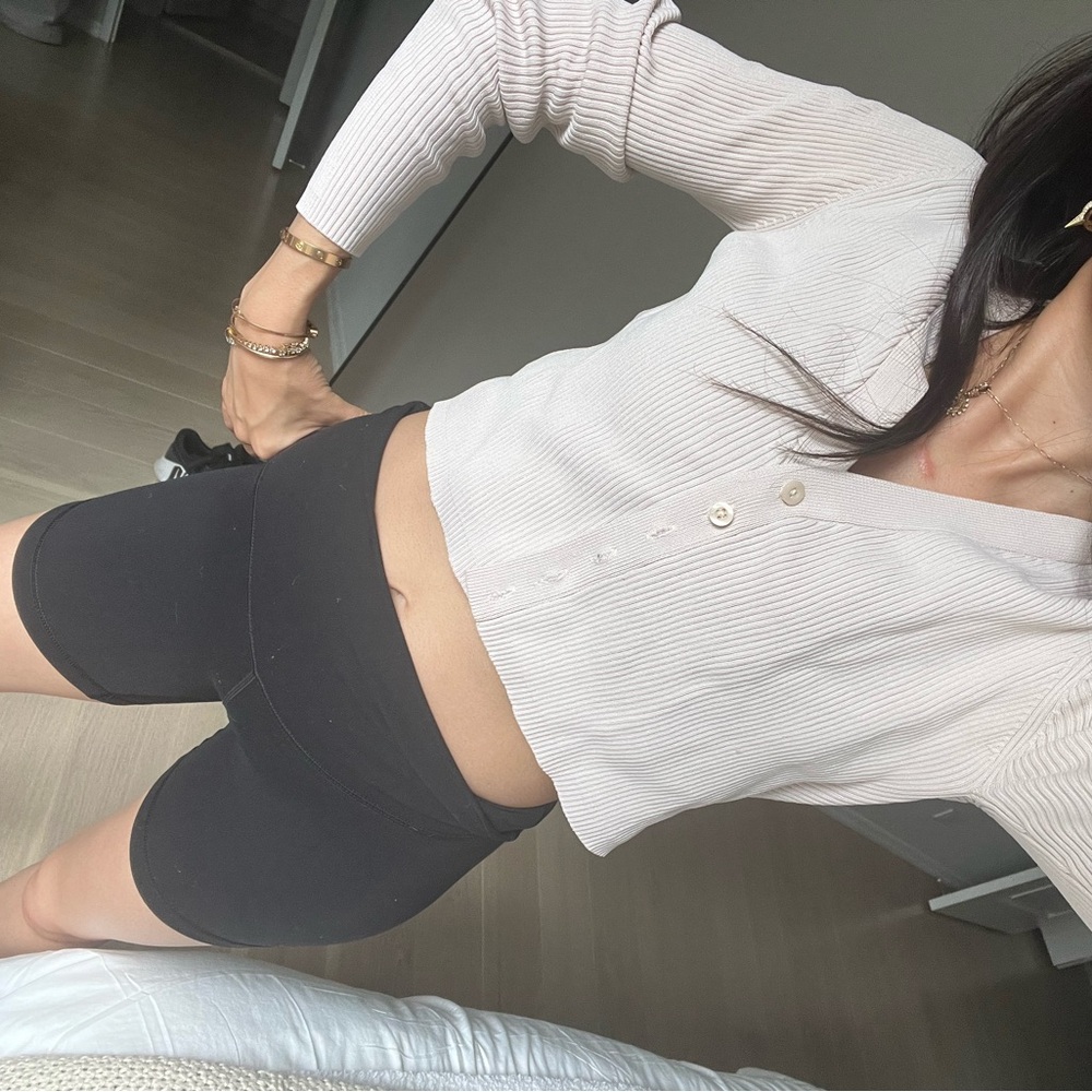 Zara xs cream cardigan